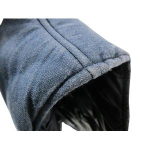 ヒステリックグラマー HYSTERIC GLAMOUR スーパーヒステリック SUPER HYSTERIC デニム 中綿 ベスト ジップアップ ロゴプリント 01203AV01 サイズ S インディゴ QQQ レディース