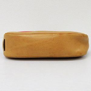 コーチ COACH 7749 アクセサリーポーチ バッグ 鞄 ボーダー キャンバス