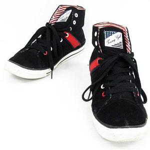 トミーガール tommy girl スニーカー シューズ ハイカット 内側 