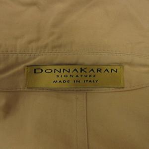 ダナキャランシグネチャー DONNA KARAN SIGNATURE シングル トレンチ 