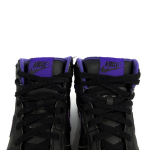 NIKE ハイカットシューズ ブラック/パープル 中古・古着通販】NIKE (ナイキ) ハイカットスニーカー パープル