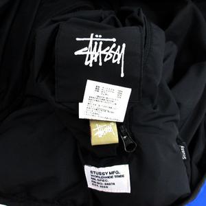 ステューシー STUSSY ダウンジャケット リバーシブル プリント ロゴ No