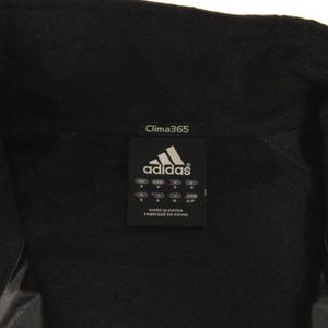 美品 アディダス ウインドブレーカー上下 セットアップ 黒 3本ライン メンズM アディダス adidas ウインドブレーカー セットアップ 上下セット