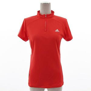 アディダス』(0)＊半袖ジャージ＊レッド＊スポーツウェア＊ハーフ