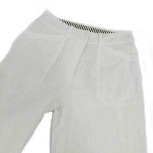 ランバン スポーツ LANVIN SPORT パンツ コットン混 ロゴ刺繍 ゴルフ