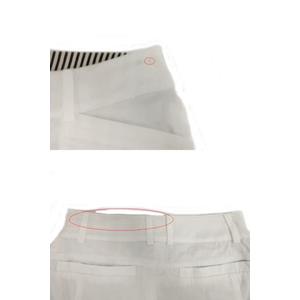 ランバン スポーツ LANVIN SPORT パンツ コットン混 ロゴ刺繍 ゴルフ