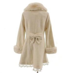 未使用品 リズリサ LIZ LISA コート アウター フレア ファー ノー