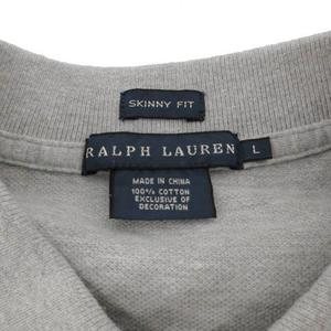 Polo by Ralph Lauren ポロシャツ 杢グレー L 未使用 Polo by Ralph Lauren ポロシャツ 杢グレー L 未使用 Polo by
