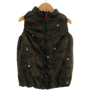 DOUBLE.B ミキハウス　中綿リバーシブルベスト　140cm ミキハウス ダブルビー リバーシブル 中綿ダウンベスト 80 - メルカリ