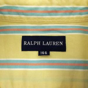 ラルフローレン RALPH LAUREN シャツ 長袖 胸ポケ ポニー刺繍