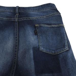 wjk スキニーデニム　パッチワークデニム　デニム ダメージ加工デニム　AKM AKM STRETCH DENIM 13OZ PATCHWORK 5POCKET | HardiVague