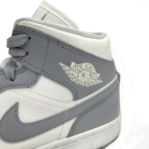 ナイキ NIKE WMNS AIR JORDAN 1 MID BQ6472-115 スニーカー ロゴ