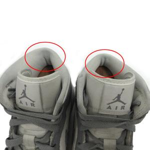 🔥Nike Air Jordan 1 Mid Stealth Sail Grey White Shoes BQ6472