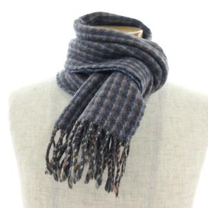 クリスチャンディオール Christian Dior マフラー フリンジ ウール