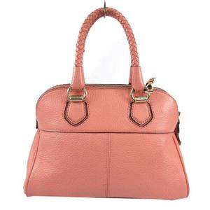 コールハーン COLE HAAN ハンドバッグ ショルダー 鞄 レザー 型押し 