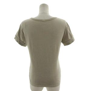 マーガレットハウエル MHL. Tシャツ 578-168076 Uネック 胸ポケ