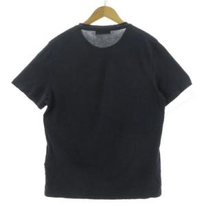 プラダ PRADA ラバーロゴナイロン切り替えポケットTシャツ