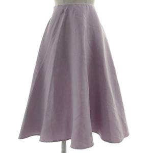 クイーンズコート QUEENS COURT サーキュラーシンプルフレアスカート  