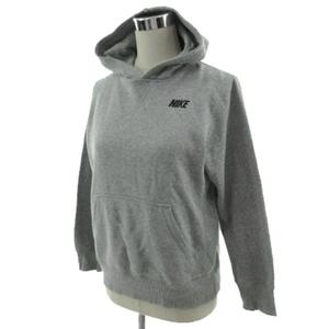 【美品】ナイキ Nike パーカー グレー レディース L ハイネック 美品】ナイキ Nike パーカー グレー レディース L ハイネック