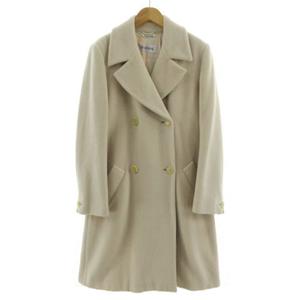 スポーツマックス マックスマーラ SPORT MAX コート チェスターコート ダブル 起毛 イタリア製 アンゴラ混 ベージュ J/I40 レディース