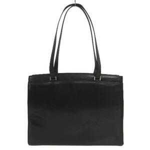 コムサデモード COMME CA DU MODE ビジネスバッグ 肩がけ ロゴプレート レザー ナイロン ブラック 黒 レディース