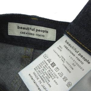 ビューティフルピープル beautiful people left hand twill work