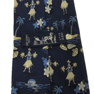 エルメス HERMES ネクタイ 7554 SA シルク ハワイ ハイビスカス