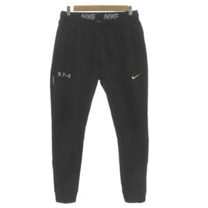 ナイキ NIKE スウェットパンツ DF フリーステーパードパンツ S72 FB7941-010 ロゴ刺繍 ウエストゴム コットン混 ブラック 黒 L メンズ