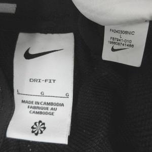 ナイキ NIKE スウェットパンツ DF フリーステーパードパンツ S72 FB7941-010 ロゴ刺繍 ウエストゴム コットン混 ブラック 黒 L メンズ