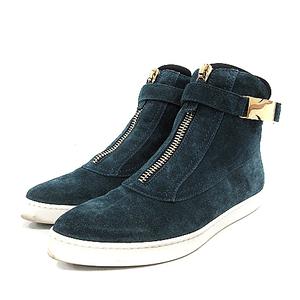 フルラ FURLA スニーカー ハイカット スエード ポインテッドトゥ  