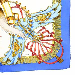 エルメス HERMES CAPARACONS DE LA FRANCE ET DE L'INDE 馬飾り カレ90