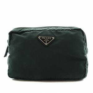 プラダ ナイロン トライアングル ロゴ プレート ポーチ プラダ PRADA トライアングルロゴ 三角プレート ポーチ ナイロン