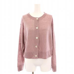 美品 margaret howell リネンカーディガン 2 ラベンダー 美品 margaret howell リネンカーディガン 2 ラベンダー