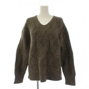 トラッゾドンナ Torrazzo Donna ニット セーター 長袖 厚手 F 茶 /BM ■BM レディース