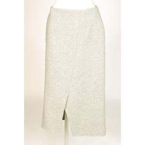 エンフォルド ENFOLD 17AW スカート タイト スリット ロング 36 グレー  