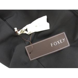 フォクシー FOXEY Tulip Ruffle ドレス ワンピース ひざ丈 長袖  