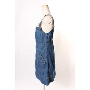 【美品】バーバリーブルーレーベル ジャンパースカート デニム ワンピース BURBERRY BLUE LABELジャンパースカート デニム 三陽商会 バーバリー