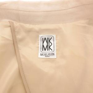 エムケー ミッシェルクラン MK MICHEL KLEIN テーラードジャケット 40 生成り オフホワイト 無地 ノッチドラペル 長袖 /ML ■ECF003 レディース