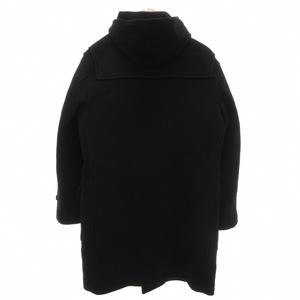 ユニクロ UNIQLO ダッフルコート M 黒 ブラック フード付き トグルボタン 長袖 /NU ■ECF004 メンズ