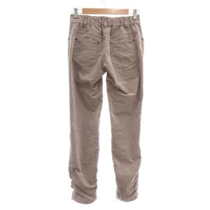 エムケー ミッシェルクラン MK MICHEL KLEIN パンツ 裾シャーリング パイル 36 グレー /SD ■ECF004 レディース