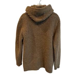 バーク Bark コート ニット ダッフルコート フード スナップボタン 茶 ブラウン /MZ ■ECF005 メンズ