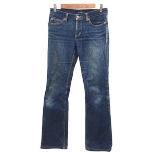 アールジーン Earl Jean デニムパンツ ジーンズ ジーパン Gパン 26 青 ブルー ストレート /SD ■ECF006 レディース