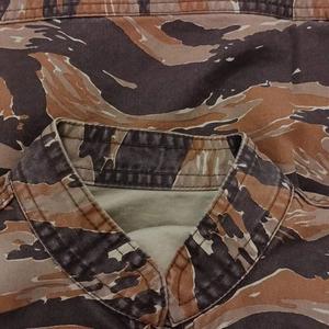 ヒステリックグラマー HYSTERIC GLAMOUR ミリタリージャケット ジップアップ ワッペン 迷彩柄 カモフラ F 茶 ブラウン 2AB-4200 /AN55 レディース