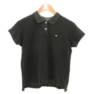 ポロジーンズ ラルフローレン POLO JEANS ポロシャツ L 黒 ブラック 半袖 /IL ■ECG008 レディース