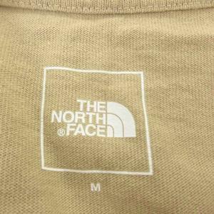 ザノースフェイス THE NORTH FACE Tシャツ カットソー トップス M カーキー ワンポイント ロゴ刺繍 半袖 /NX ■ECF008 メンズ