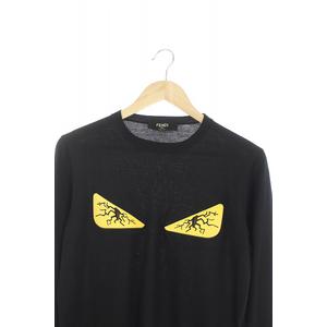 フェンディ FENDI ニット セーター バッグバグズ カシミヤ混 長袖 44