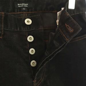 バーバリーブラックレーベル BURBERRY BLACK LABEL コーデュロイ