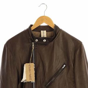 delan デランダークブラウン シングルライダース