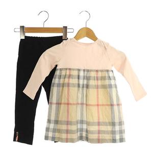 バーバリー チルドレン BURBERRY CHILDREN チェック柄 ワンピース 長袖 