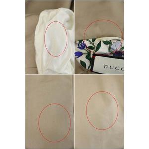 グッチ GUCCI 2017年製 コート ダブル ミドル丈 フリル パールボタン